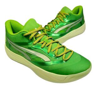 PUMA Womens Stewie 2 “Apple Pizza Crumble” RARE Basketball Sneakers sz 11 Green